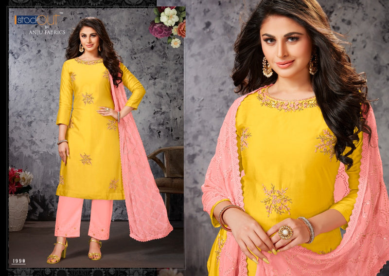 Anuj Fabrics Shehnai Vol 1 Pure Viscose Stylish Wear Readymade Kurti