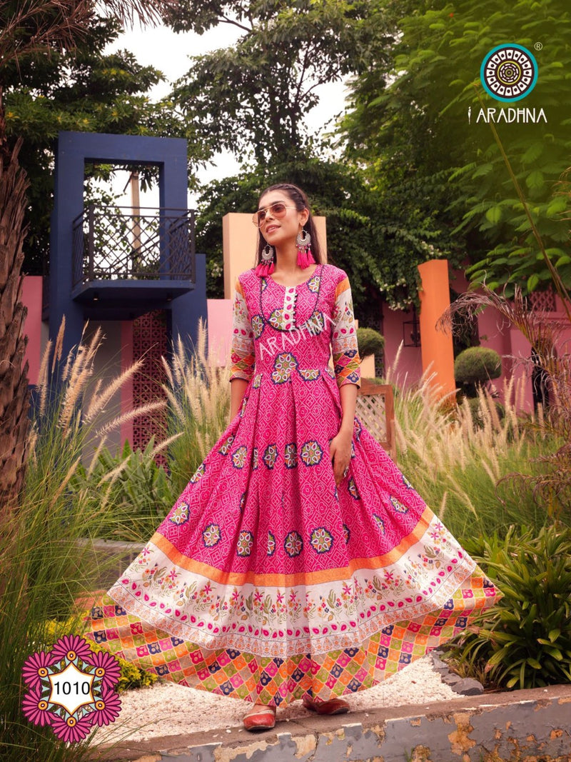 Aradhna Fashion Vol 1 Cotton With  Fancy Designer Kurti