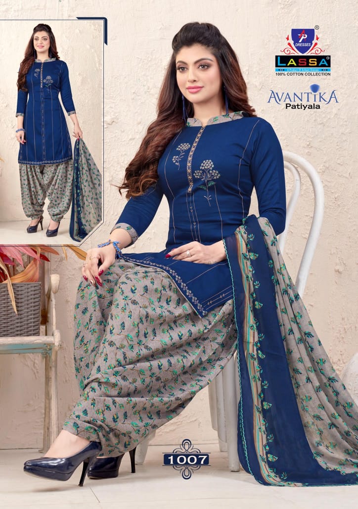Arihant Cotton Avantika Patiyala Pure Cotton Dailywear Salwar Kameez