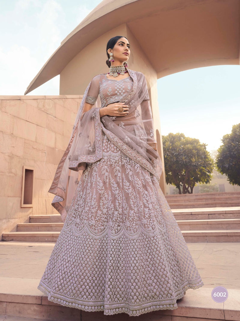 Arya Designer Launch By Khawaab Vol 3 Soft Net With Heavy Embroidery Work Designer Bridal look Wedding Wear Suits