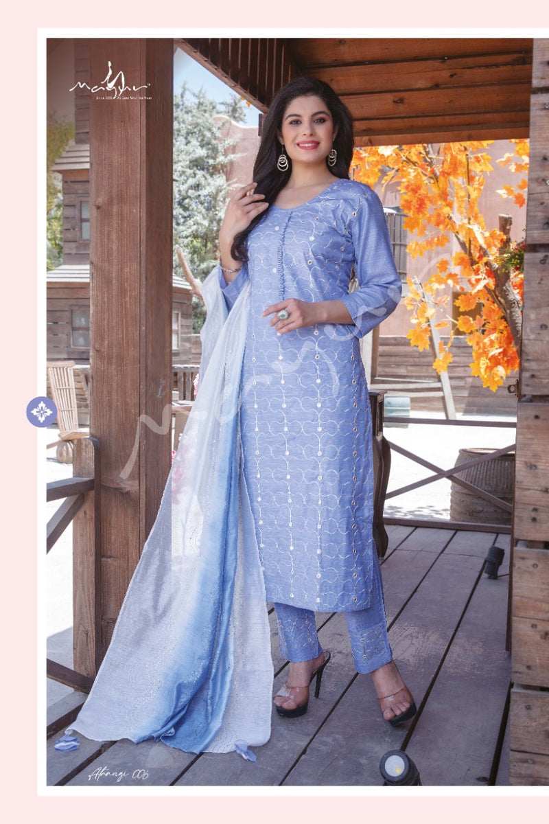 Atrangi Cotton Rayon With Classic Look Fancy Readymade Attractive Kurtis With Pants