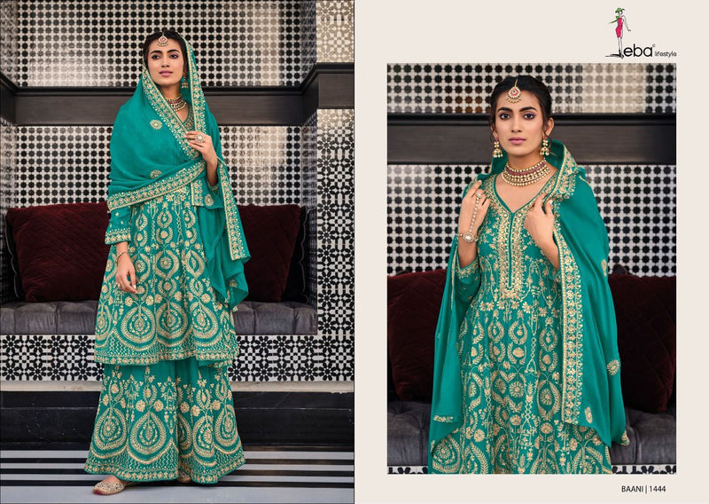 Eba Lifestyle Baani Georgette With Heavy Beautiful Work Stylish Designer Festive Wear Fancy Salwar Kameez