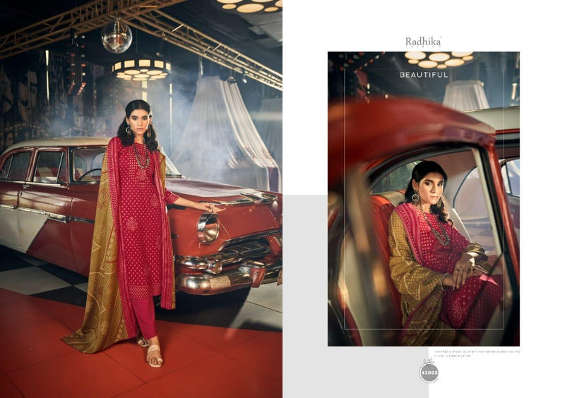 Radhika Fashion Bandish Pashmina With Printed Beautiful Embroidery Work Stylish Designer Salwar Kameez
