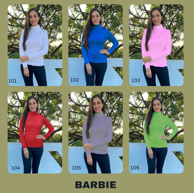 Fabzoo Barbie Wool With Fancy Winter Wear Stylish Designer Fancy Full Sleeves T shirts