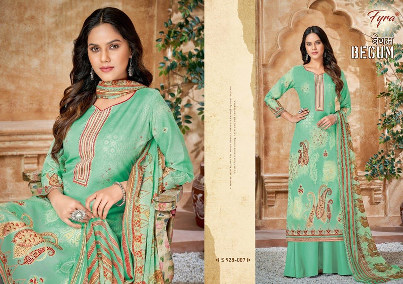 Fyra Dno 01 To 010 Pure Cotton With Embroidery Stylish Designer Party Wear Printed Salwar Suit