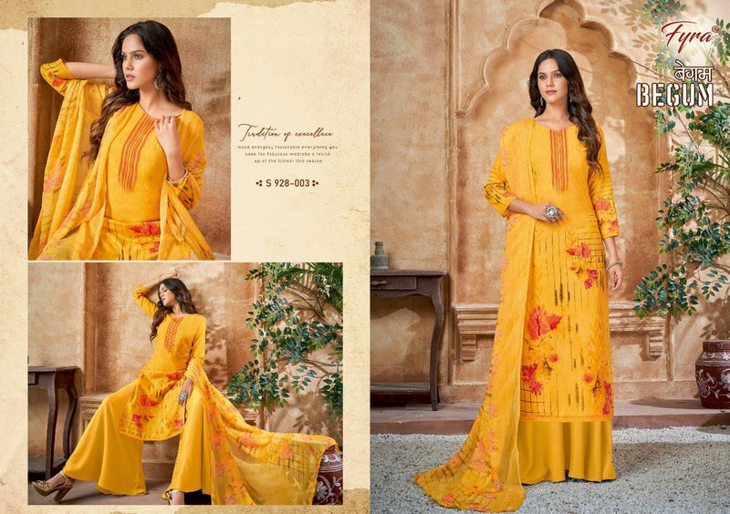 Fyra Dno 01 To 010 Pure Cotton With Embroidery Stylish Designer Party Wear Printed Salwar Suit