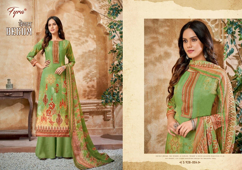 Fyra Dno 01 To 010 Pure Cotton With Embroidery Stylish Designer Party Wear Printed Salwar Suit