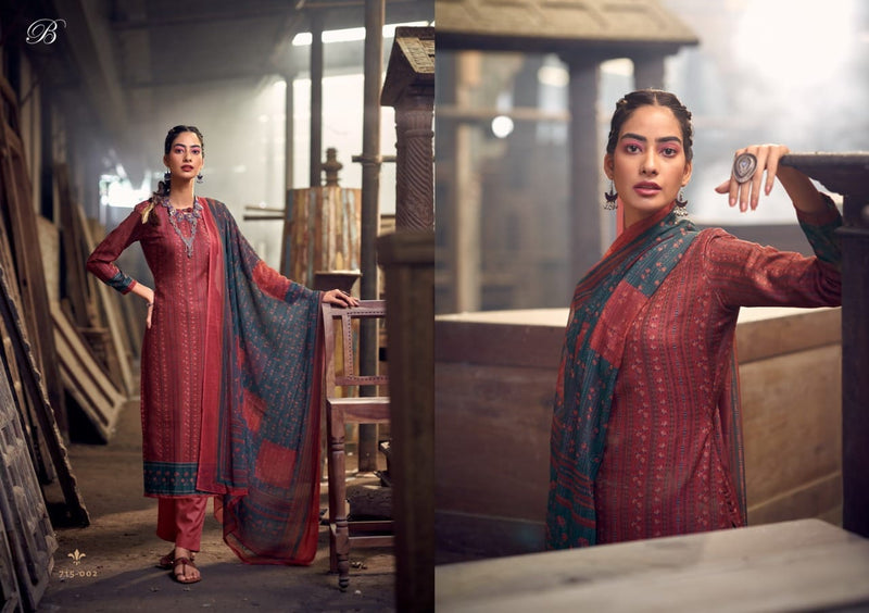 Belliza Felix Pashmina With Fancy Work Stylish Designer Casual Wear Salwar Kameez