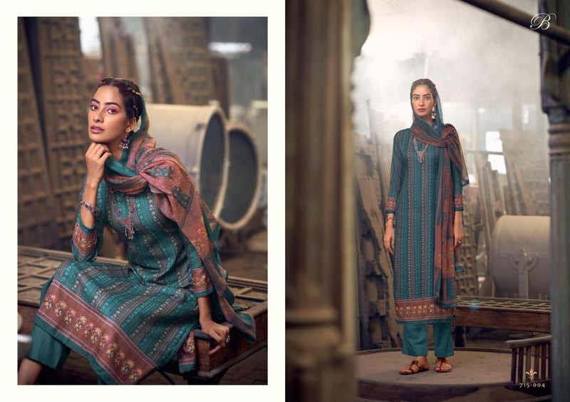 Belliza Felix Pashmina With Fancy Work Stylish Designer Casual Wear Salwar Kameez
