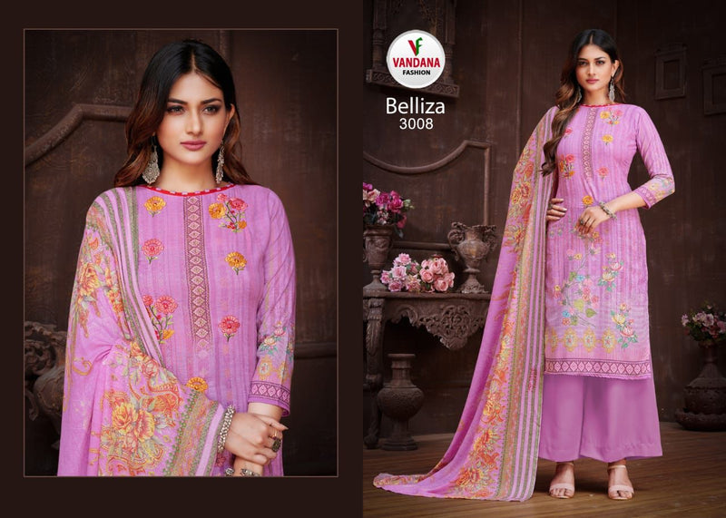 Vandana Fashion Belliza Vol 3 Cotton Digital Printed Festive Wear Salwar Suits