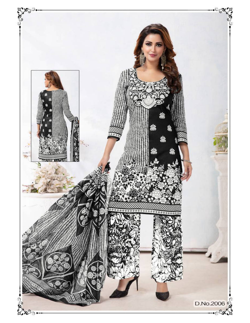 SMC Black Queen Vol 2 Heavy Cotton Printed Festive Wear Salwar Suits
