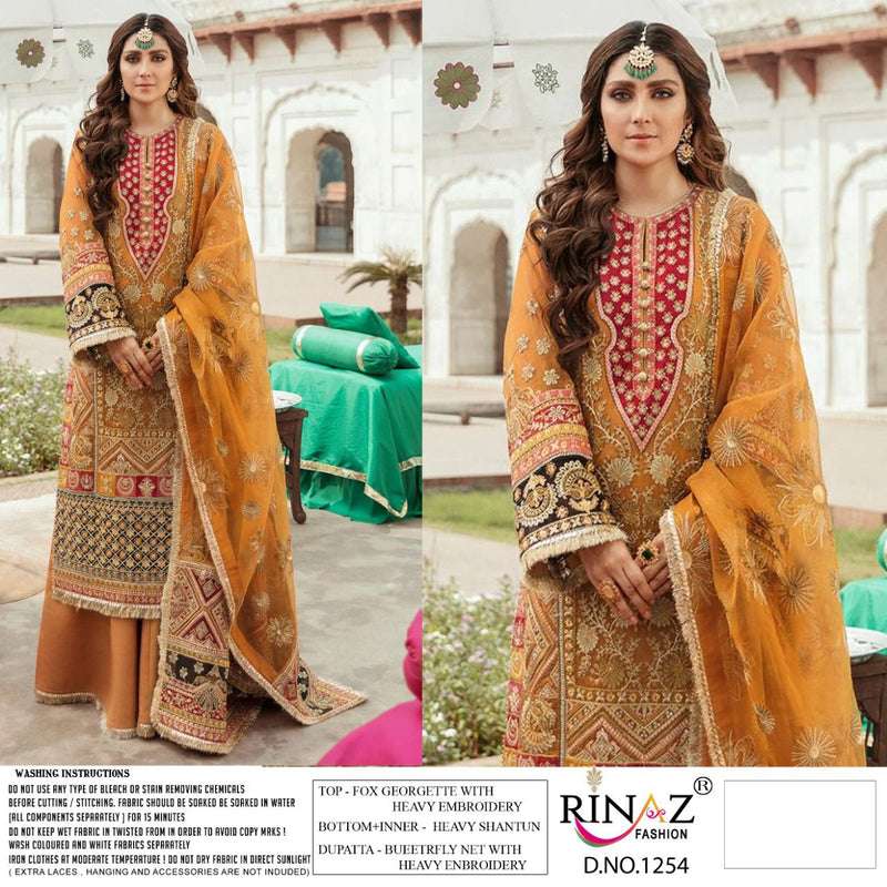Rinaz Fashion Block Buster Vol 19 Fox Georgette Wedding Wear Pakistani Salwar Suits