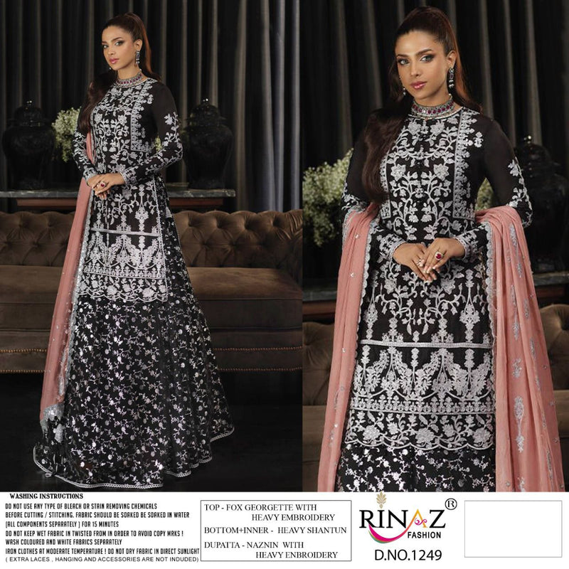 Rinaz Fashion Block Buster Vol 19 Fox Georgette Wedding Wear Pakistani Salwar Suits