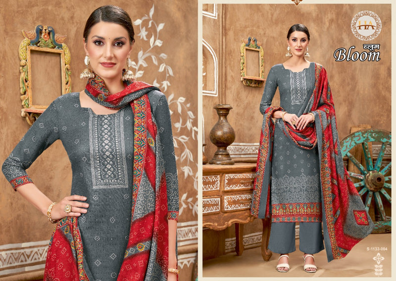 Harshit Fashion Bloom Pashmina With Fancy Printed Work Stylish Designer Salwar Kameez
