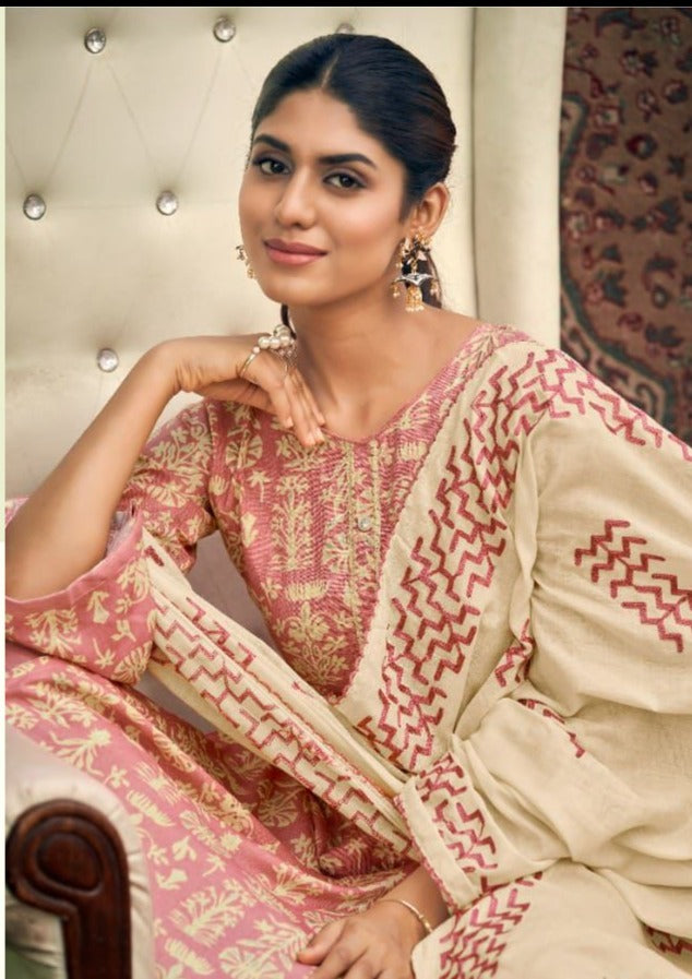 Radhika Fashion Azara Blossom Vol 9 Cotton Foil Printed Festive Wear Salwar Kameez
