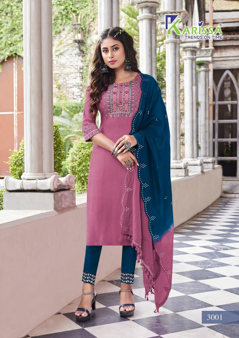 Karissa Bombay Beauty Vol 3 Viscose With Fancy Work Stylish Designer Casual Wear Kurti