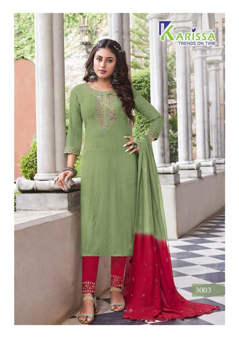 Karissa Bombay Beauty Vol 3 Viscose With Fancy Work Stylish Designer Casual Wear Kurti