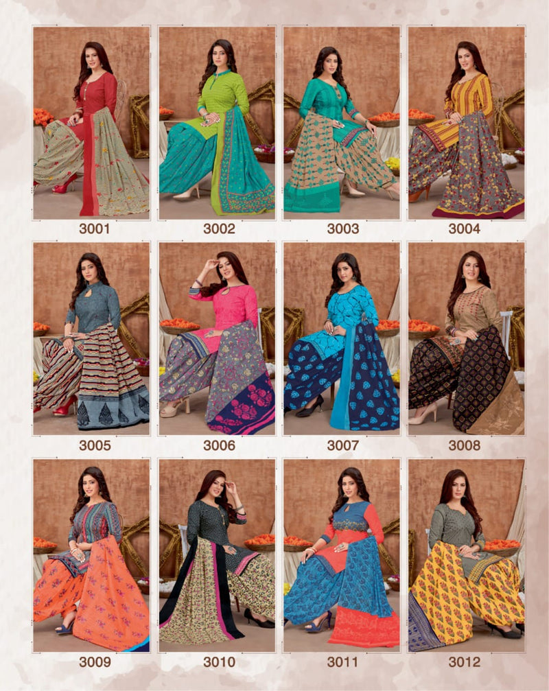Balaji Cotton Chulbuli Vol 3 Pure Cotton Patiyala Style Readymate Salwar Suits