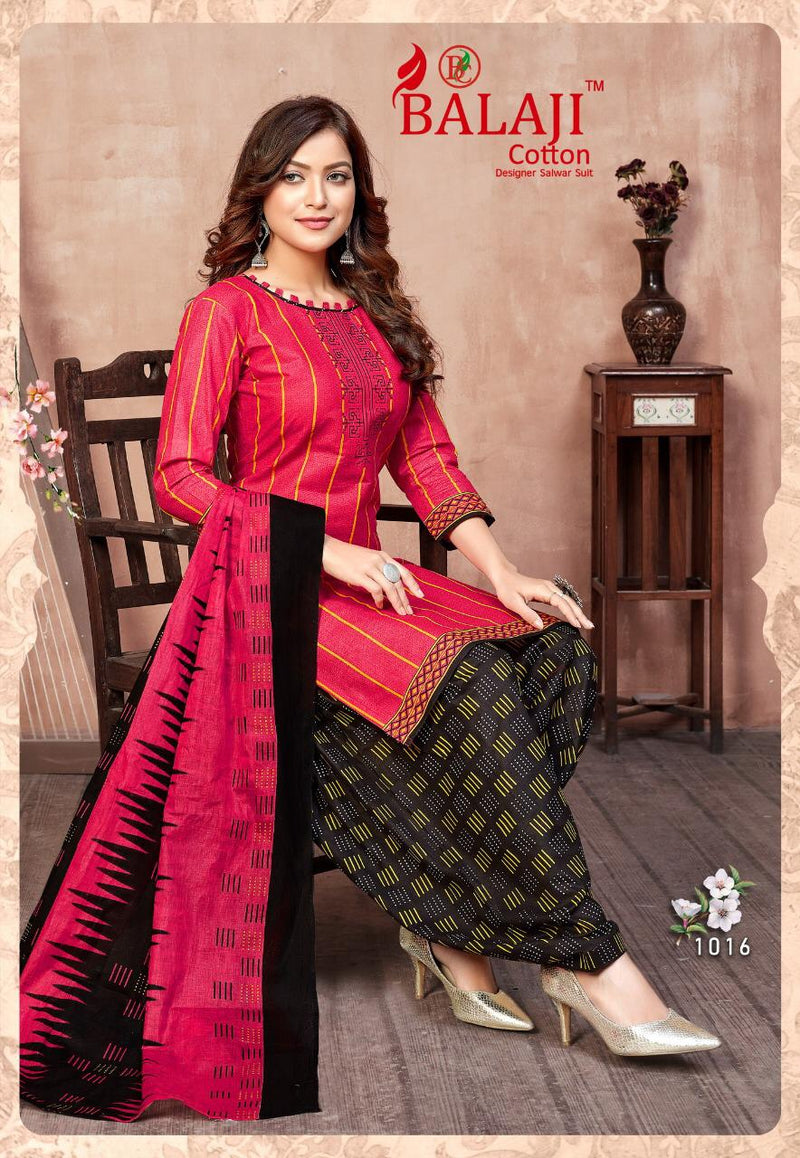 Balaji Cotton Hangama Vol 10 Pure Cotton Indian Traditional Wear Dress Material