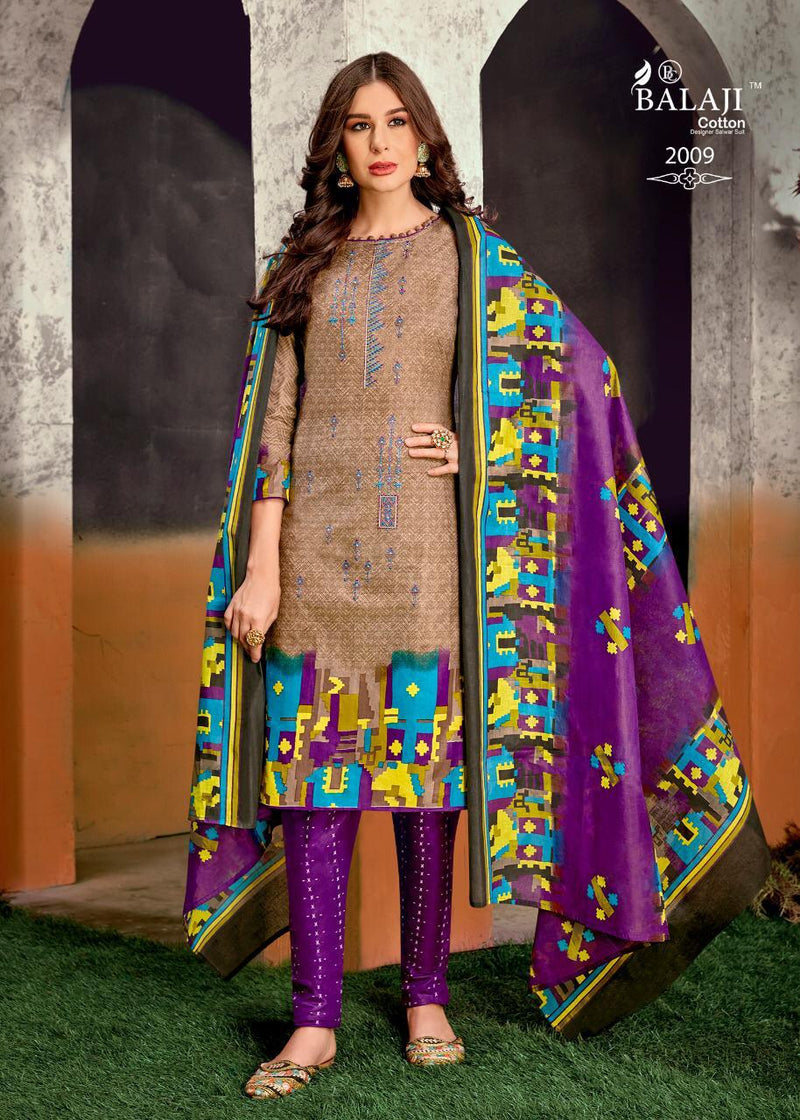 Balaji Cotton Kanika Vol 2 Fancy Cotton Dailywear Dress Material