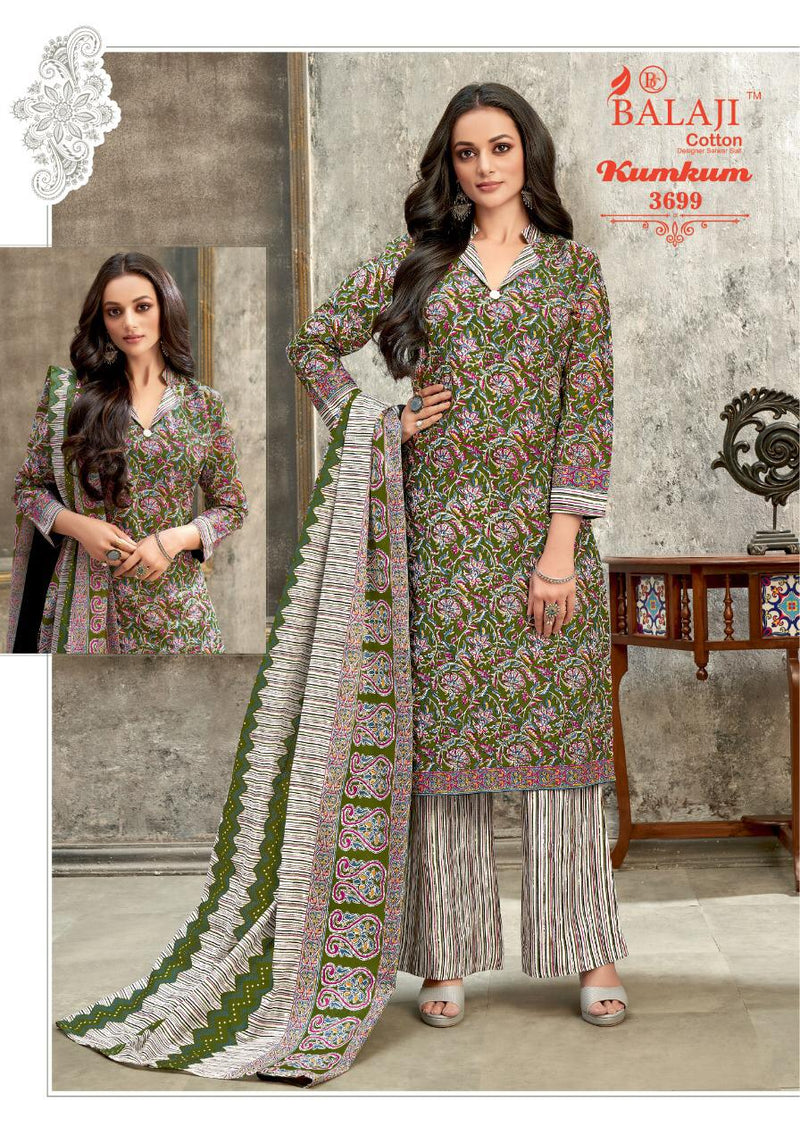 Balaji Cotton Kum Kum Vol 25 Pure Cotton Printed Exclusive Designer Regular Wear Salwar Suits