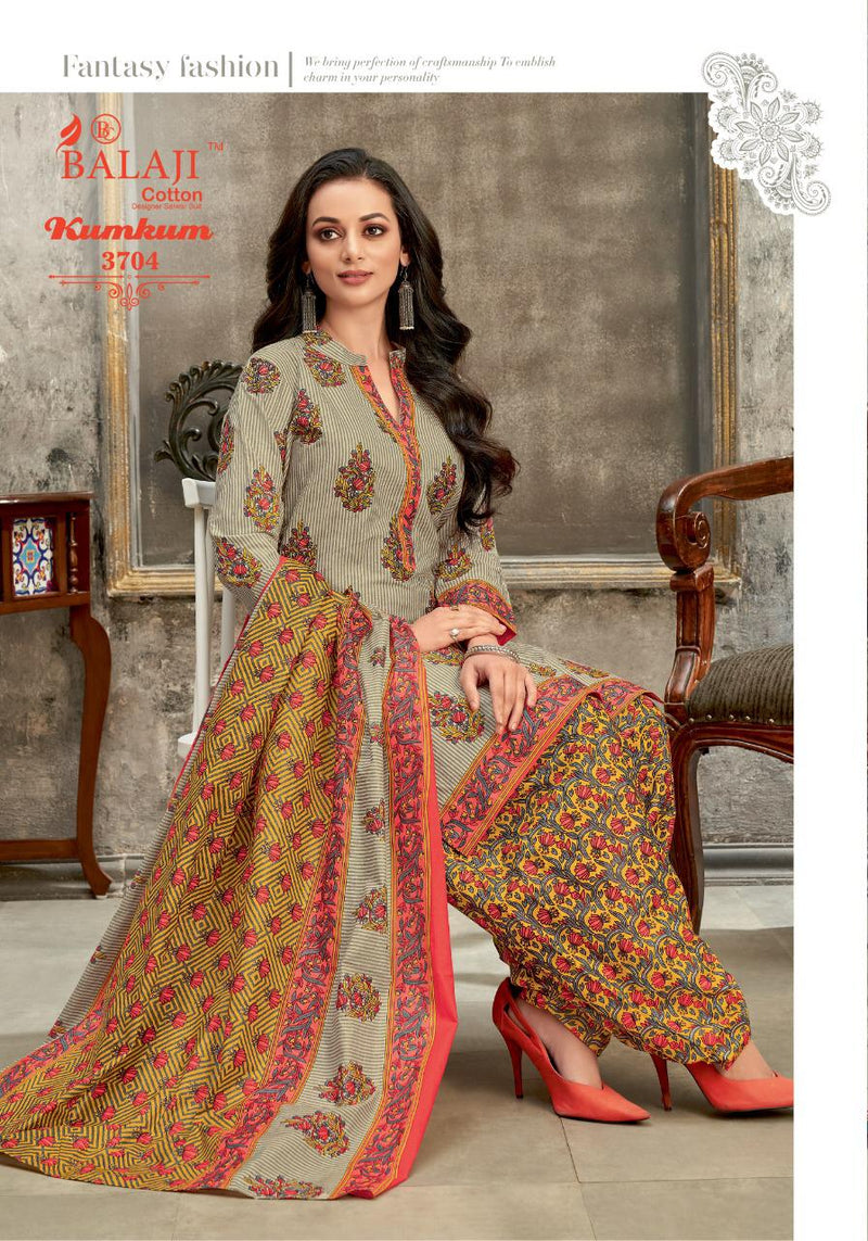 Balaji Cotton Kum Kum Vol 25 Pure Cotton Printed Exclusive Designer Regular Wear Salwar Suits