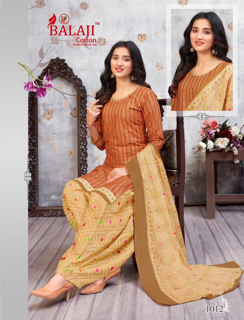 Balaji Cotton Presents Sui Dhaga Vol 1 With Pure Cotton Casual Wear Gorgeous Patiyala Style Salwar Suits