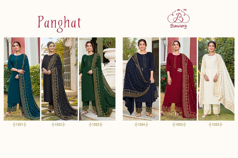 Banwery Fashion Panghat Rayon Print Stylish Designer Kurti