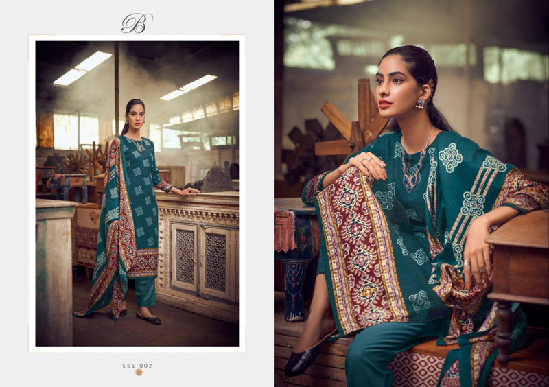 Belliza Designer Studio Al Marina Pashmina With Digital Print Salwar Suit