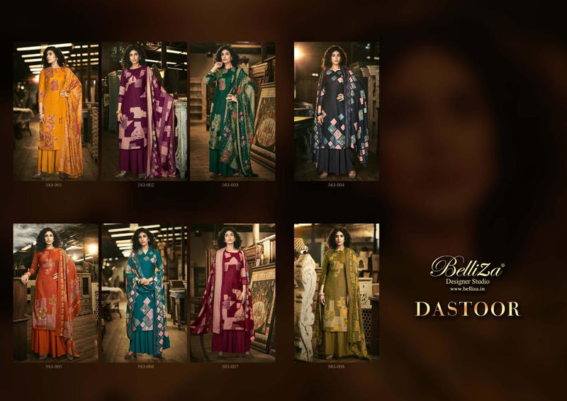 Belliza Designer Studio Dastoor Pure Pashmina Print Digital Printed Salwar Kameez