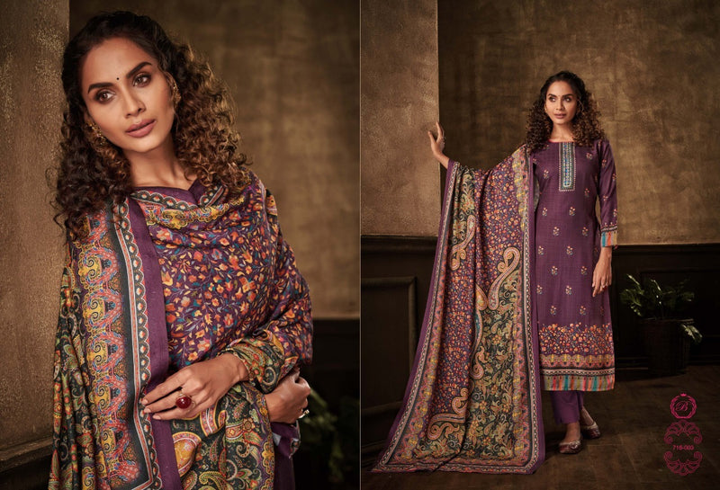 Belliza Designer Studio Minakari Pashmina With Exclusive Digital Prints Suit