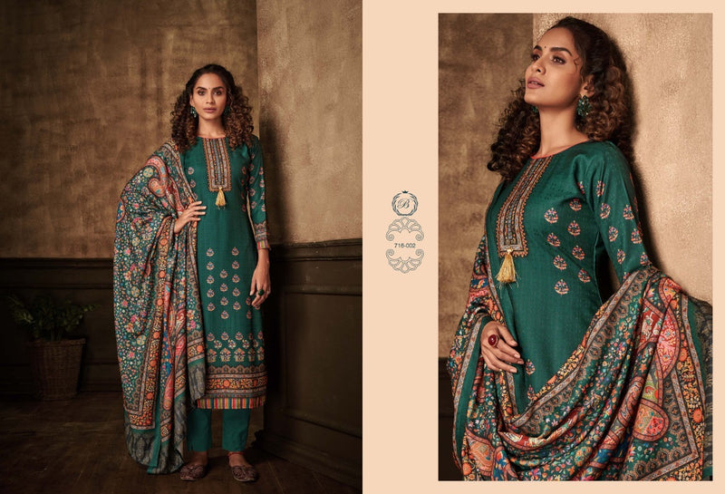 Belliza Designer Studio Minakari Pashmina With Exclusive Digital Prints Suit
