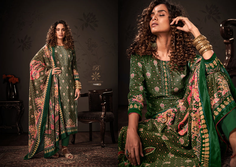 Belliza Designer Studio Muze Velvet With Exclusive Digital Print Salwar Suit