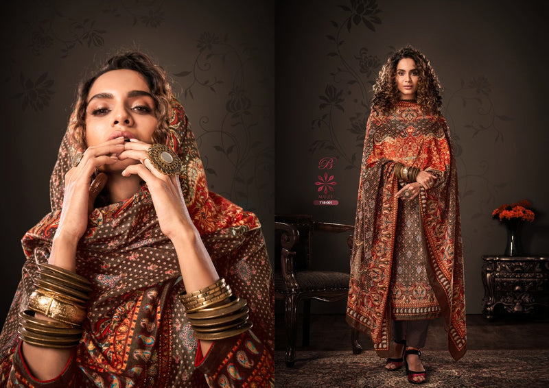 Belliza Designer Studio Muze Velvet With Exclusive Digital Print Salwar Suit