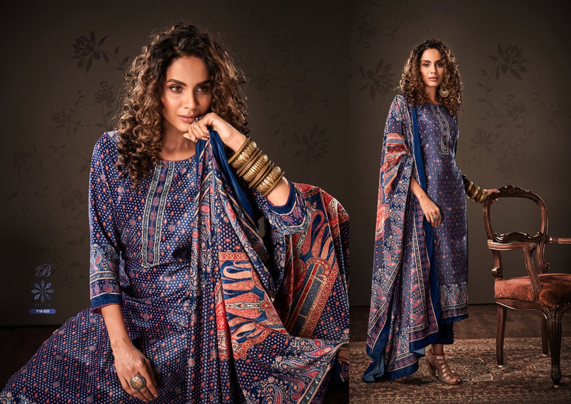 Belliza Designer Studio Muze Velvet With Exclusive Digital Print Salwar Suit