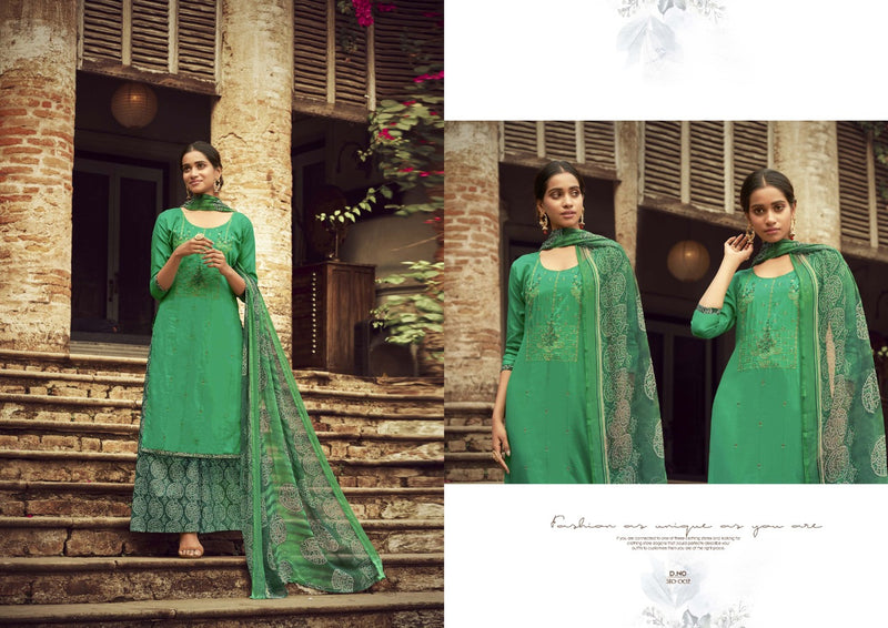Belliza Designer Studio Nazar E Patiala Vol 6 Pure Jam Cotton Kashimiri Work Salwar Sutis