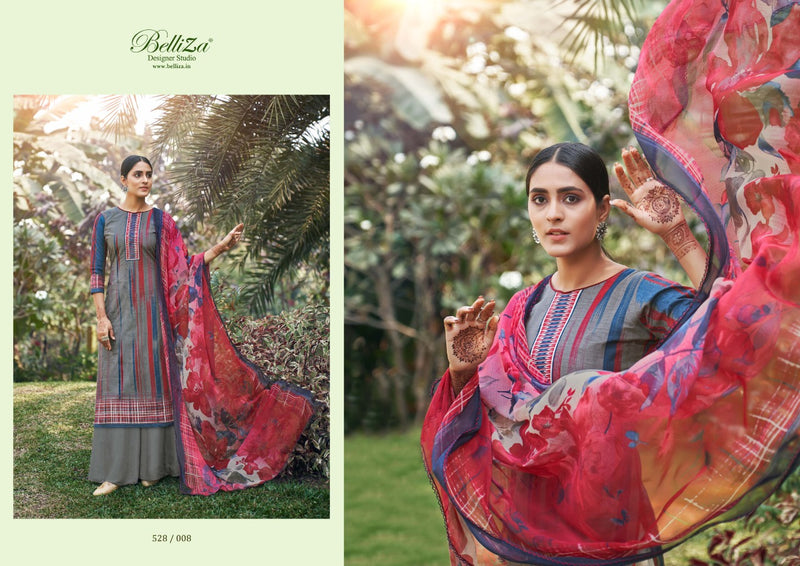 Belliza Designer Studio Nazrana Pure Cotton Digital Print Exclusive Wear Salwar Kameez