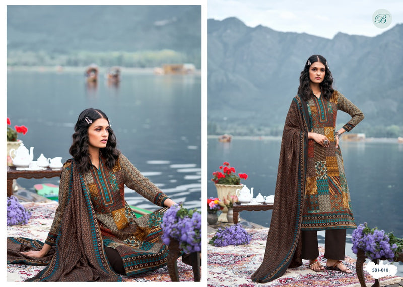 Belliza Designer Studio Raag Pashmina With Digital Style Salwar Suit