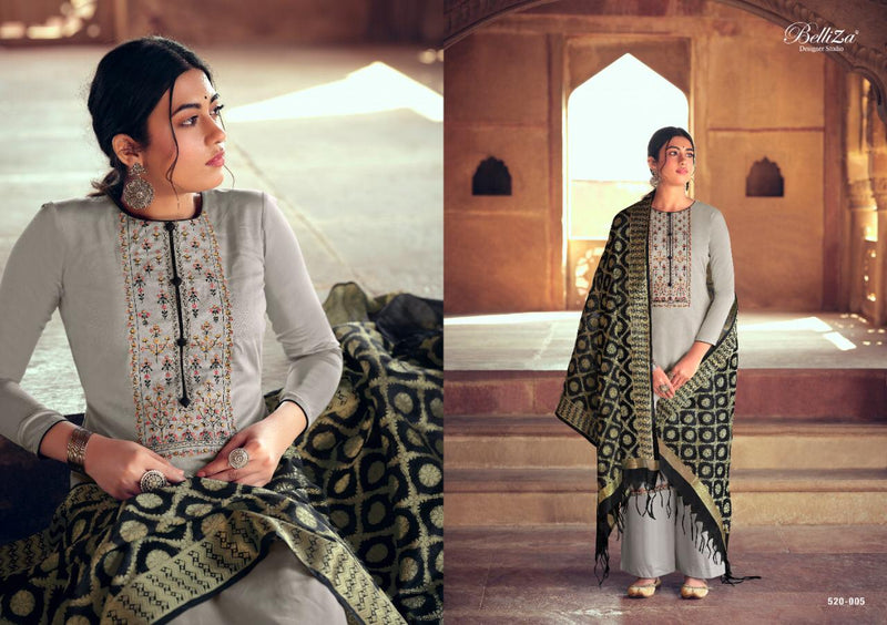 Belliza Designer Studio Shamia Pure Jam Cotton Heavy Embroidery Work Salwar Kameez