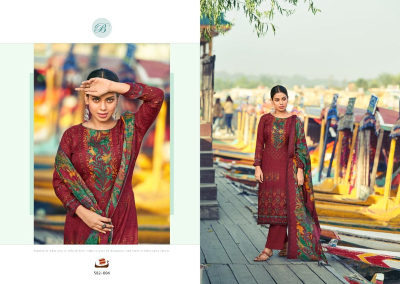 Belliza Designer Studio Aisha  Pashmina With Digital Style Prints Suit