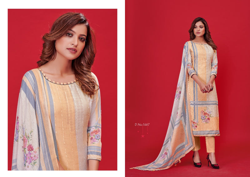 Bipson Fashion Launch Nazakat Vol 4 Lawn Cotton With Sequence Embroidery Work Gorgeous Look Salwar Kameez
