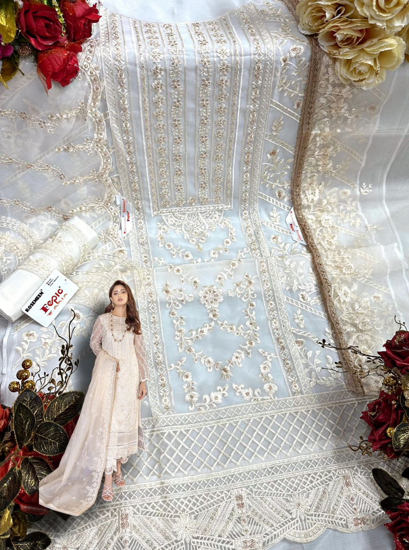 Fepic Rosemeen C 1244 Georgette With Beautiful Heavy Embroidery Work Stylish Designer Party Wear Salwar Kameez
