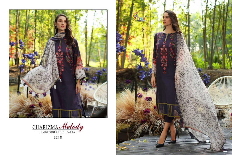 Shree Fabs Charizma Melody Cotton Printed Pakistani Style Party Wear Salwar Suits