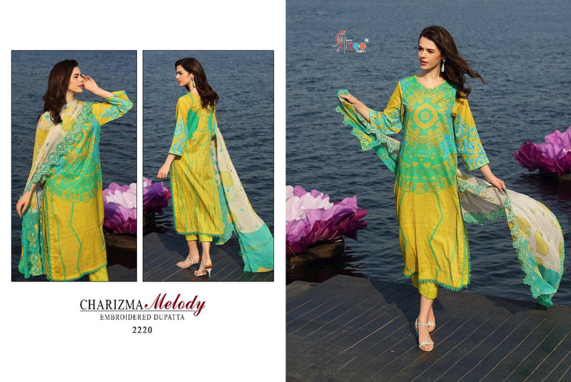 Shree Fabs Charizma Melody Cotton Printed Pakistani Style Party Wear Salwar Suits
