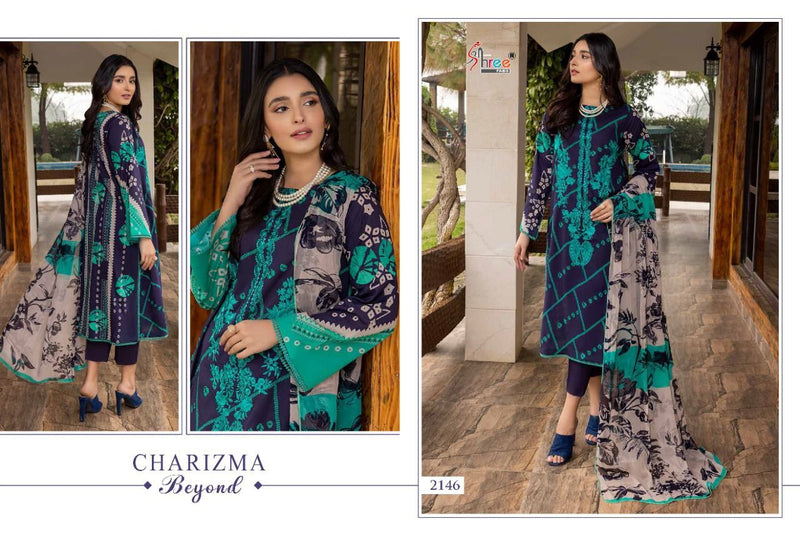 Shree Fabs Charizma Beyond Cotton Printed Pakistani Style Party Wear Salwar Suits