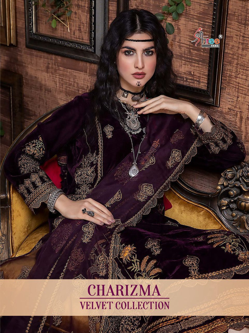 Shree Fabs Charizma Collection With Heavy Embroidery Work Stylish Designer Pakistani Party Wear Salwar Kameez