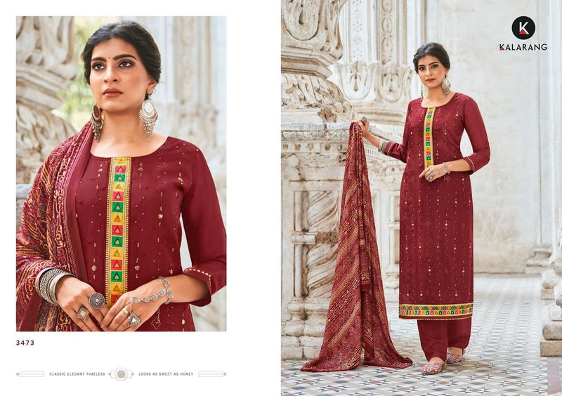 Kalarang Fashion Charmi Viscose Upada Silk Fancy Stylish Party Wear Salwar Suits
