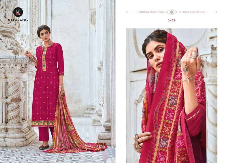 Kalarang Fashion Charmi Viscose Upada Silk Fancy Stylish Party Wear Salwar Suits