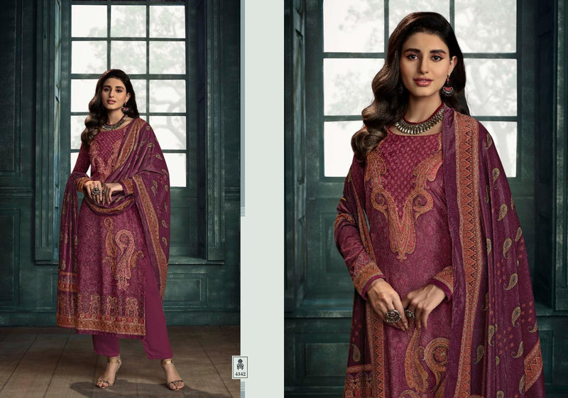 Zisa Aarzoo Velvet With Digital Printed Work Stylish Designer Festive Wear Salwar Kameez