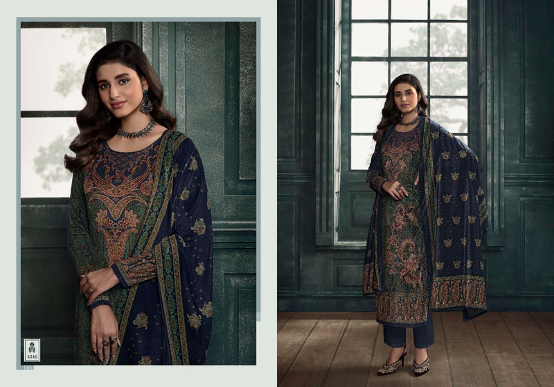 Zisa Aarzoo Velvet With Digital Printed Work Stylish Designer Festive Wear Salwar Kameez